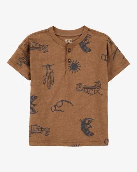 2T066710-ezgif.com-avif-to-jpg-converter Toddler Desert Print Henley - Brown